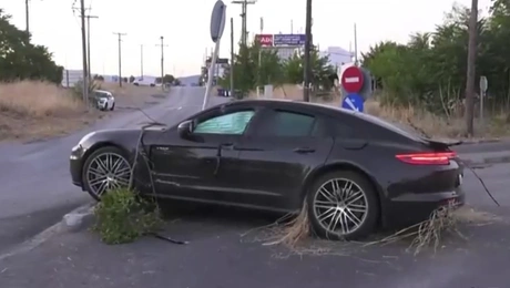 Το τροχαίο στη Θέρμη