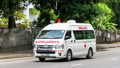 Σρι Λάνκα - ασθενοφόρο