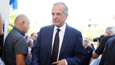 Μνημόσυνο Λένας Σαμαρά Αντώνης Σαμαράς