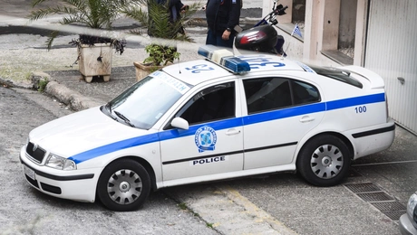 Περιπολικό στο Παγκράτι