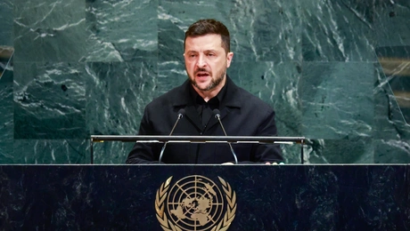 Ο Βολοντίμιρ Ζελένσκι στον ΟΗΕ