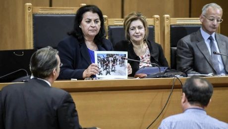 Δίκη ΧΑ σε πρώτο βαθμό (EUROKINISSI/ΤΑΤΙΑΝΑ ΜΠΟΛΑΡΗ)