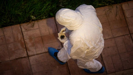 Πυροτεχνουργός σε χώρο έκρηξης