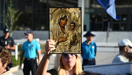 Διαμαρτυρία στην Εθνική Πινακοθήκη