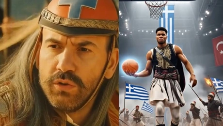 AI δημιουργίες για τον ημιτελικό του Eurobasket