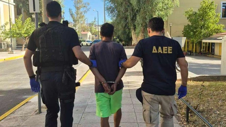 Ο εμπρηστής του Υμηττού