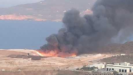 Η φωτιά στα Χανιά