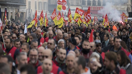 Γαλλία απεργία