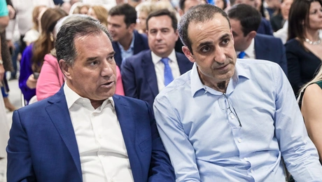 Άδωνις Γεωργιάδης και Γρηγόρης Δημητριάδης Νέα Δημοκρατία