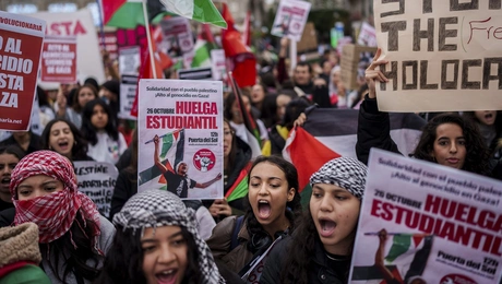 Συγκέντρωση για την Παλαιστίνη στην Ισπανία