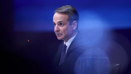 Ο Κυριάκος Μητσοτάκης στη ΔΕΘ