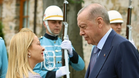 Η Τζόρτζια Μελόνι και ο Ερντογάν