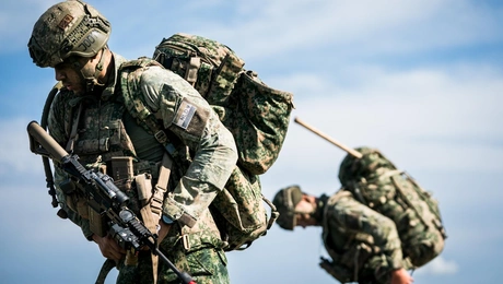 Στρατιωτική άσκηση στην Ολλανδία