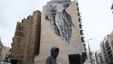 Τοιχογραφία στην Ομόνοια