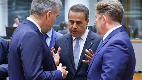 Ο Σταύρος Παπασταύρου σε συνεδρίαση της ΕΕ