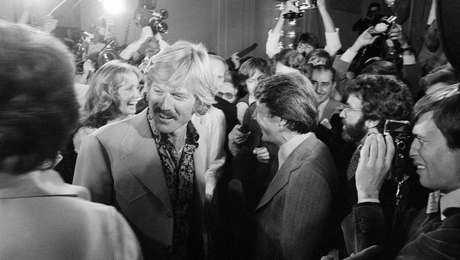 Ο Ρέντφορντ στην πρεμιέρα του «All the President's Men»