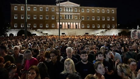 Διαδήλωση για τα Τέμπη
