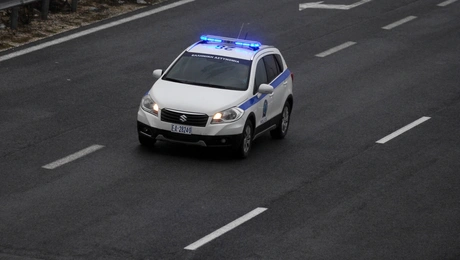 Περιπολικό στα Τρίκαλα