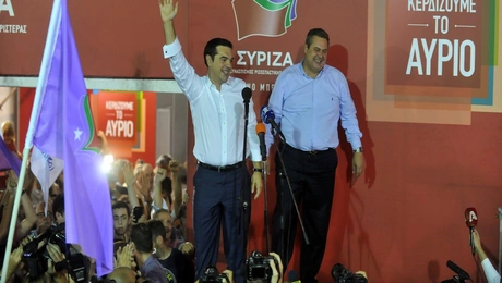 Αλέξης Τσίπρας και Πάνος Καμμένος Σεπτέμβριος 2015