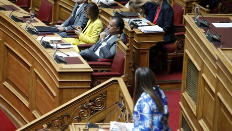 Η Ζωή Κωνσταντοπούλου και ο Άδωνις Γεωργιάδης