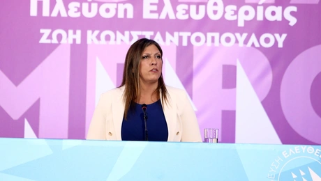 Η Ζωή Κωνσταντοπούλου στη ΔΕΘ