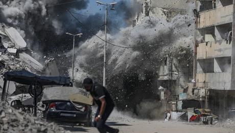 Έκρηξη στη Γάζα