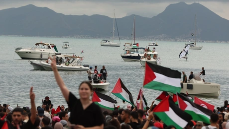 Συγκέντρωση για το Global Sumud Flotilla