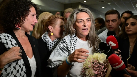 Ακτιβίστρια του Global Sumud Flotilla