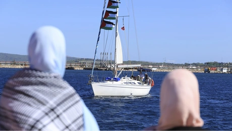 Ιστιοφόρο του στολίσκου Global Sumud