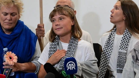 Η Γκρέτα Τούνμπεργκ στο Ελευθέριος Βενιζέλος