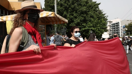 Διαδήλωση για τη γυναικοκτονία της Κάρολαιν