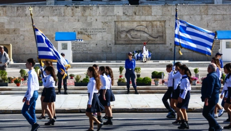 Μαθητική παρέλαση 28ης Οκτωβρίου στην Αθήνα