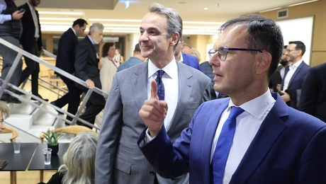 Αλέξης Πατέλης και Κυριάκος Μητσοτάκης