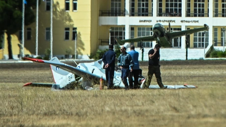 Το αεροσκάφος που έπεσε στο Τατόι