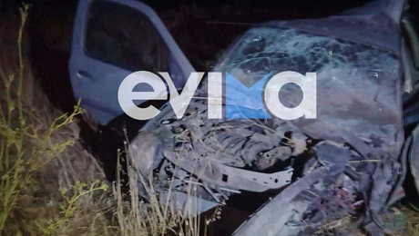 Το κατεστραμμένο ΙΧ του νεαρού