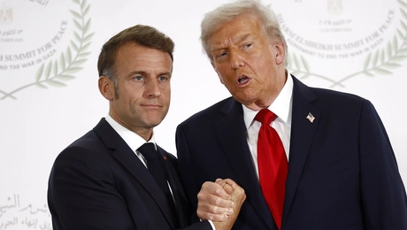 trump macron