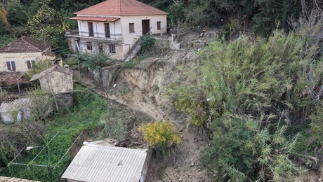 Κέρκυρα - κατολίσθηση