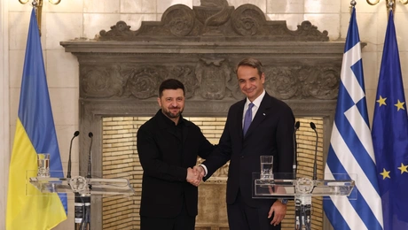 Βολοντίμιρ Ζελένσκι - Κυριάκος Μητσοτάκης