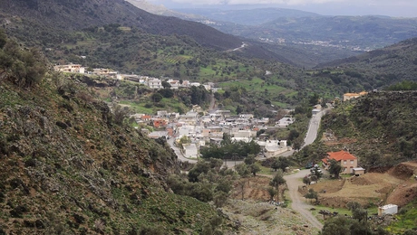 Βορίζια χωριό στην Κρήτη στον Ψηλορείτη