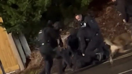 Η στιγμή της σύλληψης του δράστη στη Βρετανία