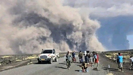 Η τέφρα από το ηφαίστειο Χαϊλί Γκούμπι