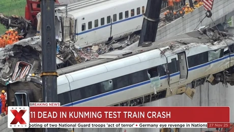 Κίνα δυστύχημα τρένο παράσυρση