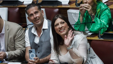 Ζωή Κωνσταντοπούλου και Διαμαντής Καραναστάσης