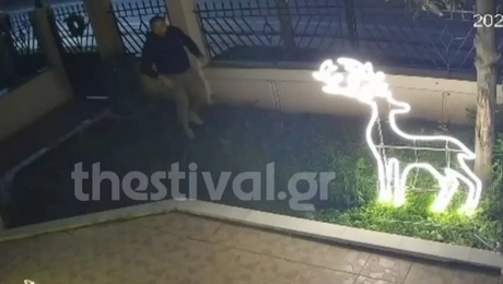 Ο ληστής των Χριστουγέννων επί τω έργω