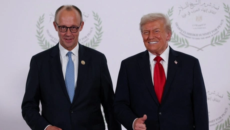 Φρίντριχ Μερτς και Ντόναλντ Τραμπ