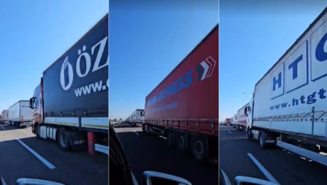 Ατελείωτες νταλίκες στον Έβρο