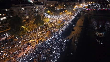 Η μεγαλειώδης συγκέντρωση για το Νόβι Σαντ