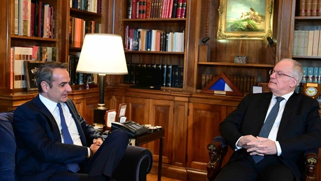 Συνάντηση Τασούλα - Μητσοτάκη 