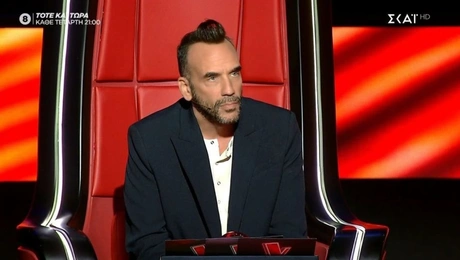 The Voice Πάνος Μουζουράκης