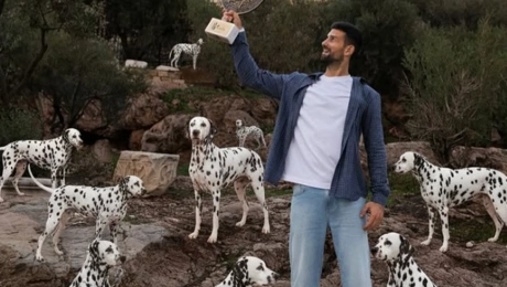 O Τζοκοβιτς στην Ακρόπολη